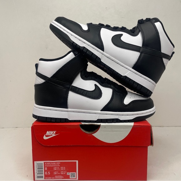 Nike Dunk High WMNS “Panda/Black White” 2023
